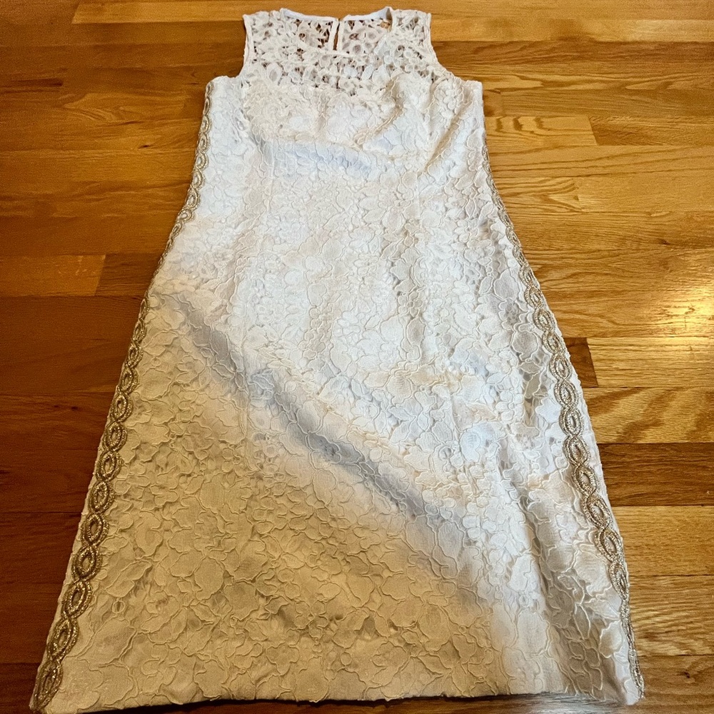 Lily Pulitzer white dress size 4